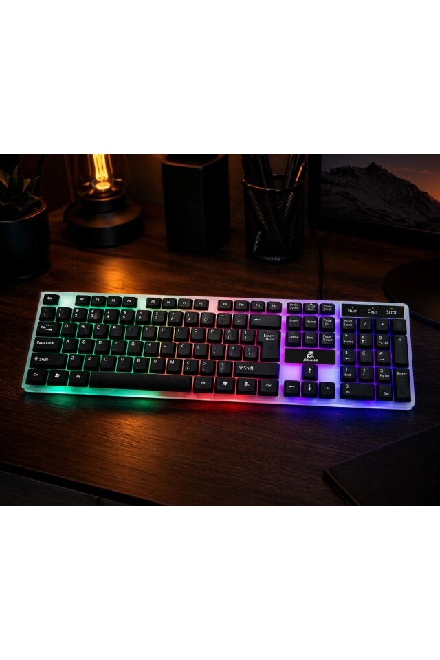 Kullanışlı Oyuncu Klavyesi+Mouse RGB